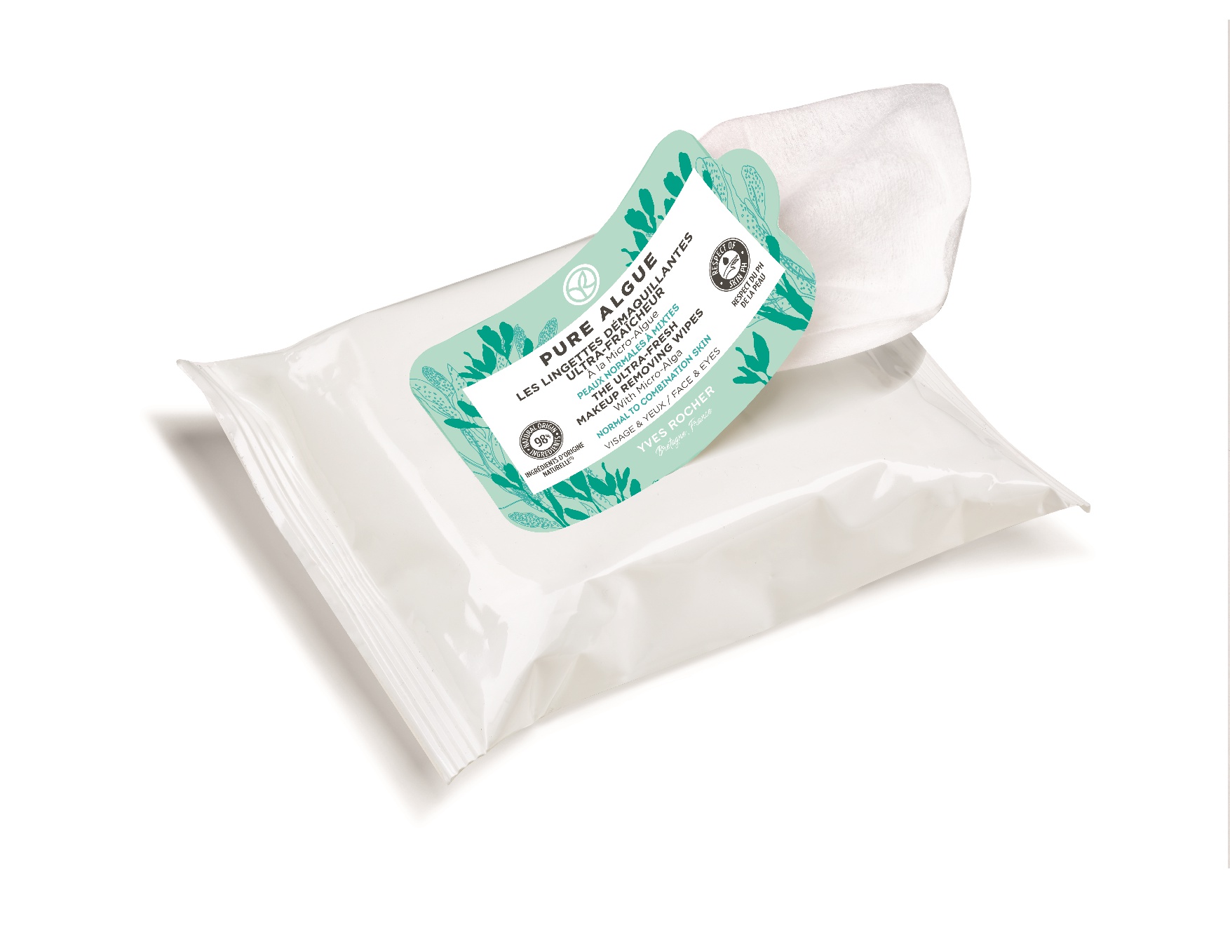 Les Lingettes Démaquillantes Ultra-Fraîcheur