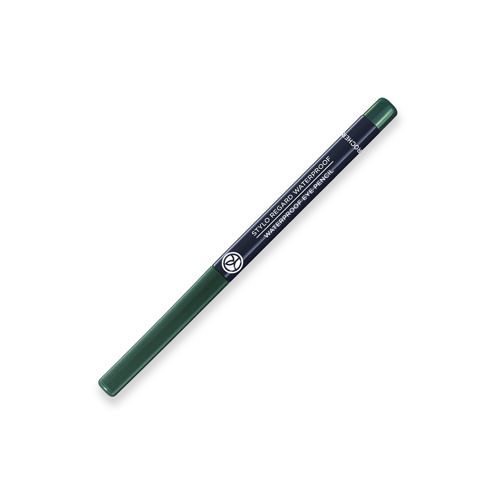 Creion retractabil waterproof pentru ochi – Verde
