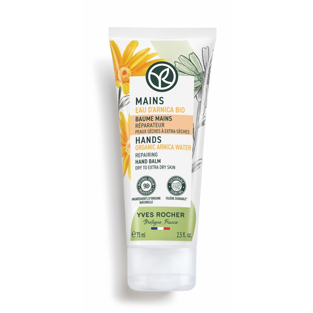 Baume Mains Rйparateur, Eau d'Arnica Bio